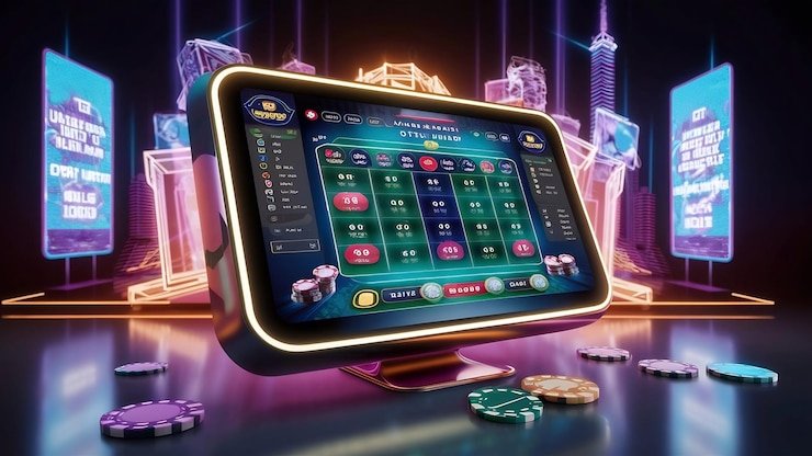 Panel navigasi ungu untuk pengguna Indonesia